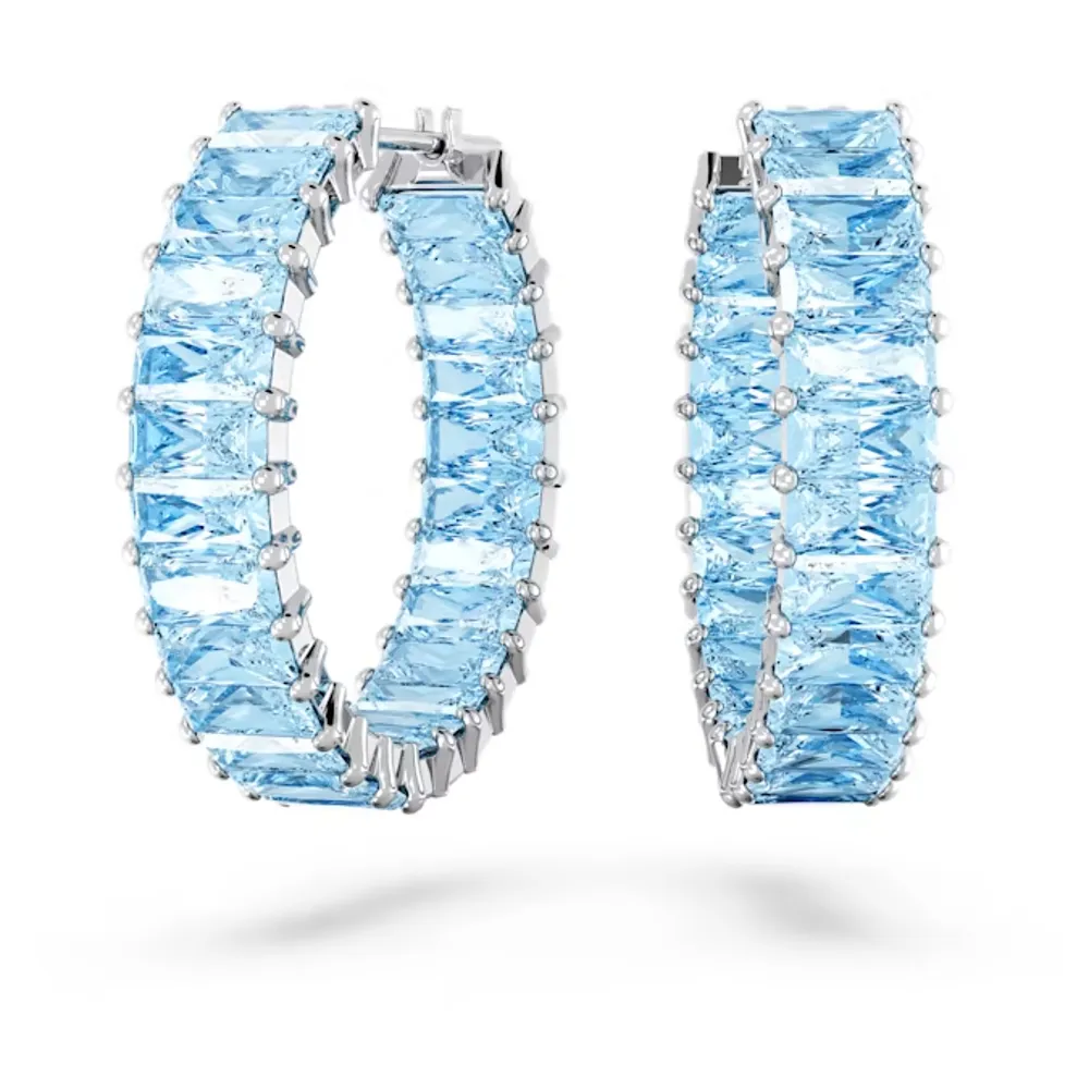 Swarovski Orecchini a cerchio Matrix