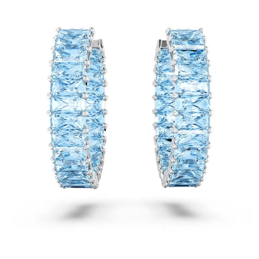 Swarovski Orecchini a cerchio Matrix
