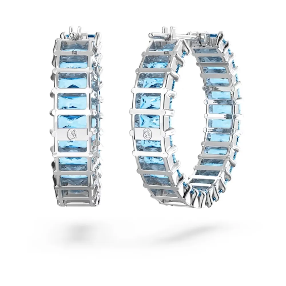 Swarovski Orecchini a cerchio Matrix