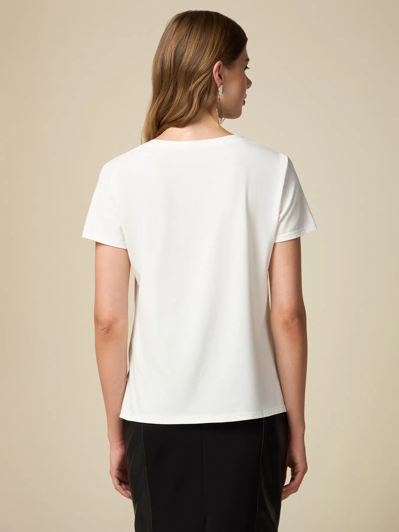 T-shirt bimaterica