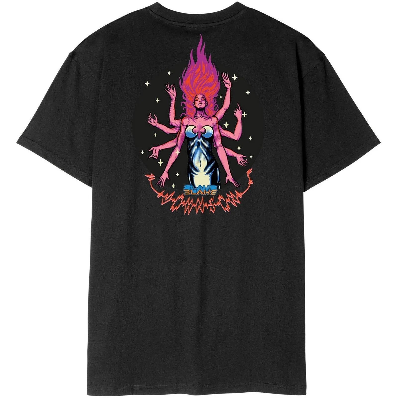 T-shirt Uomo Santa Cruz - Johnson Danger Zone 2 T-Shirt - Nero
