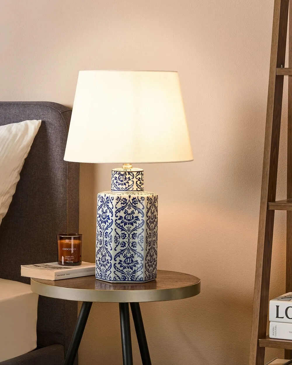 Table Lamp MARCELIN Porcelain White
