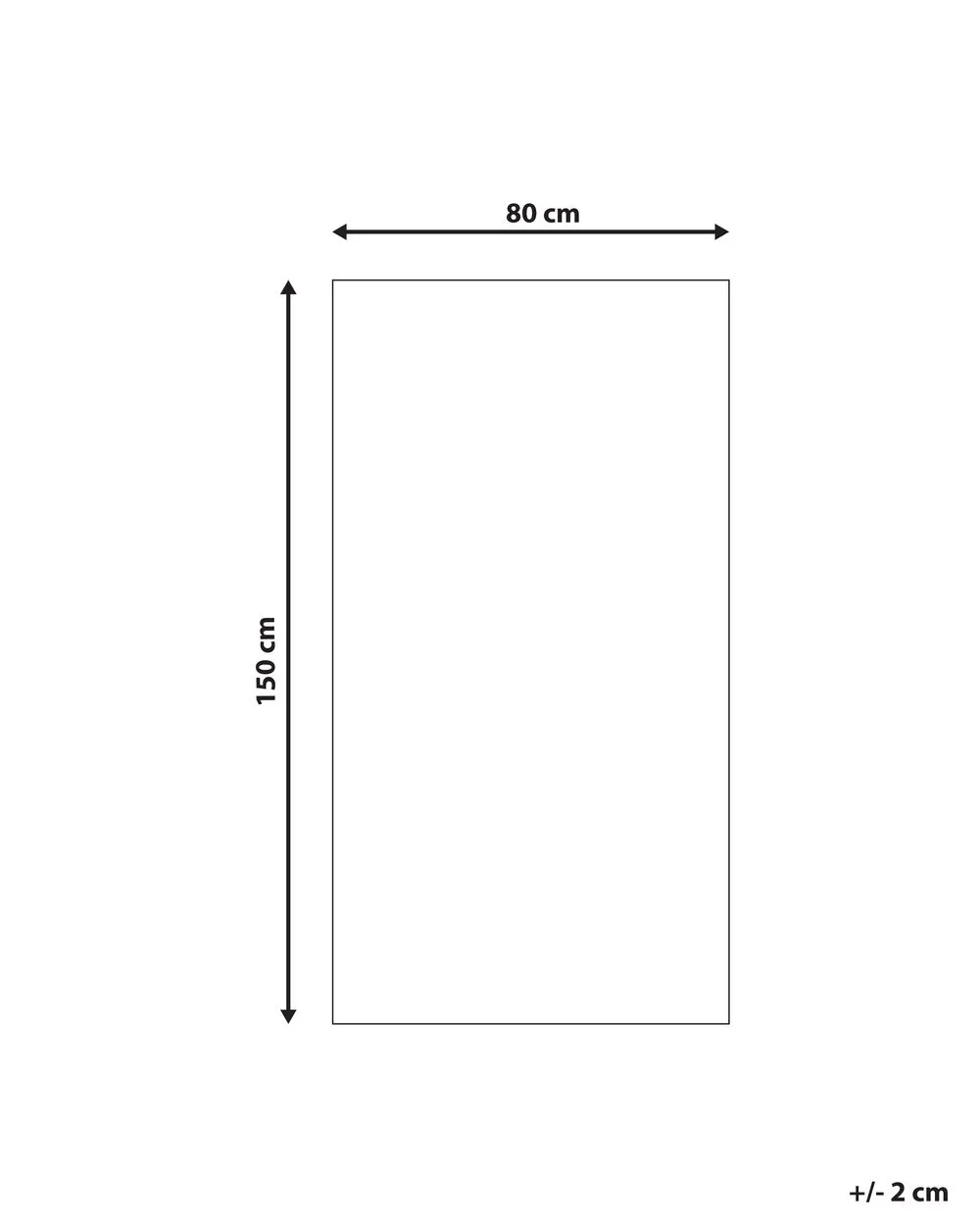 Tappeto a pelo corto multicolore 80 x 150 cm ADAPAZARI