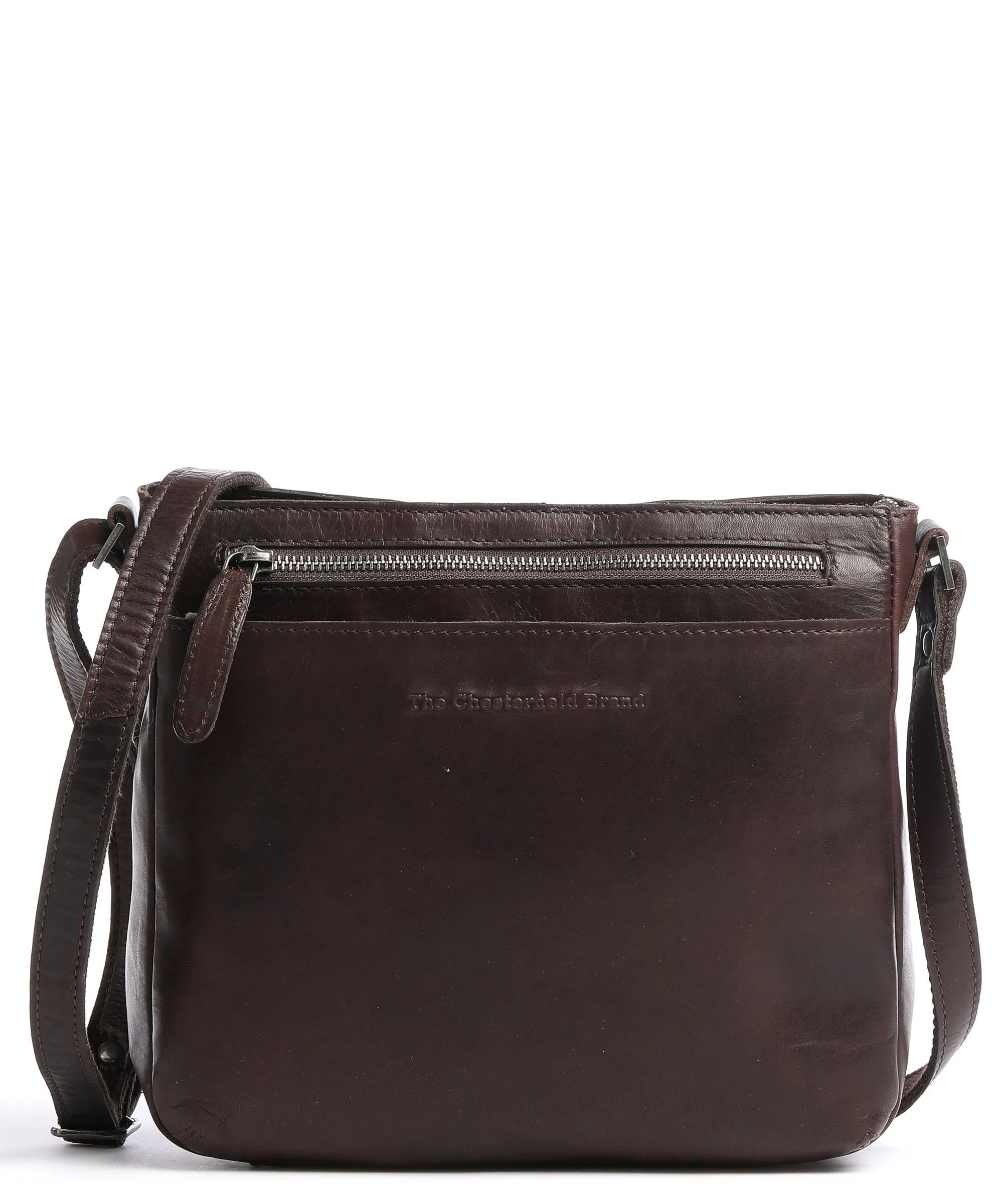  The Chesterfield Brand Mumbai Borsa a tracolla pelle bovina marrone  