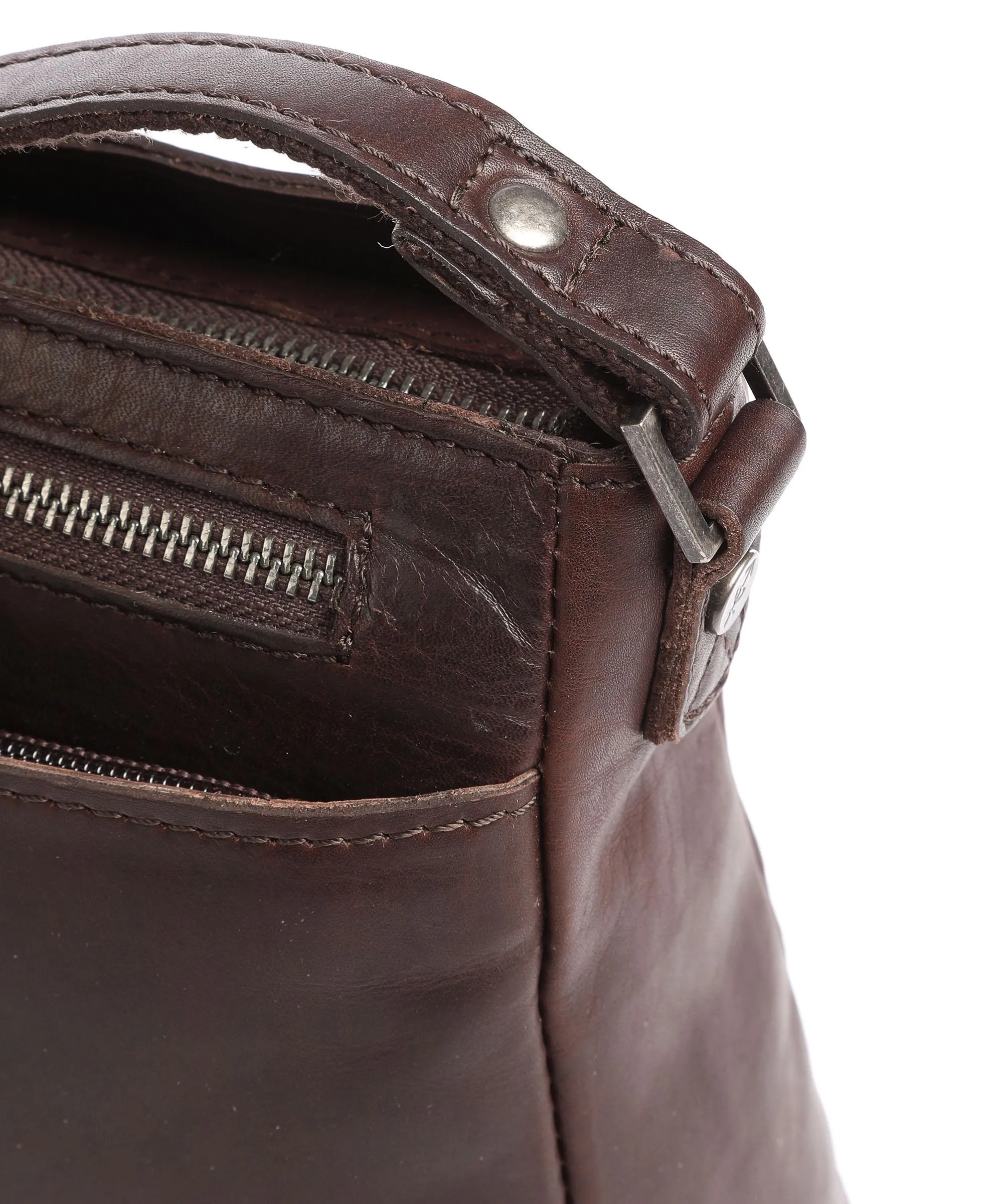  The Chesterfield Brand Mumbai Borsa a tracolla pelle bovina marrone  