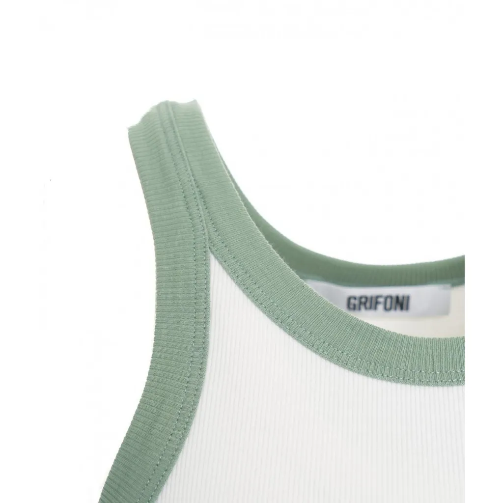 Top a coste verde
