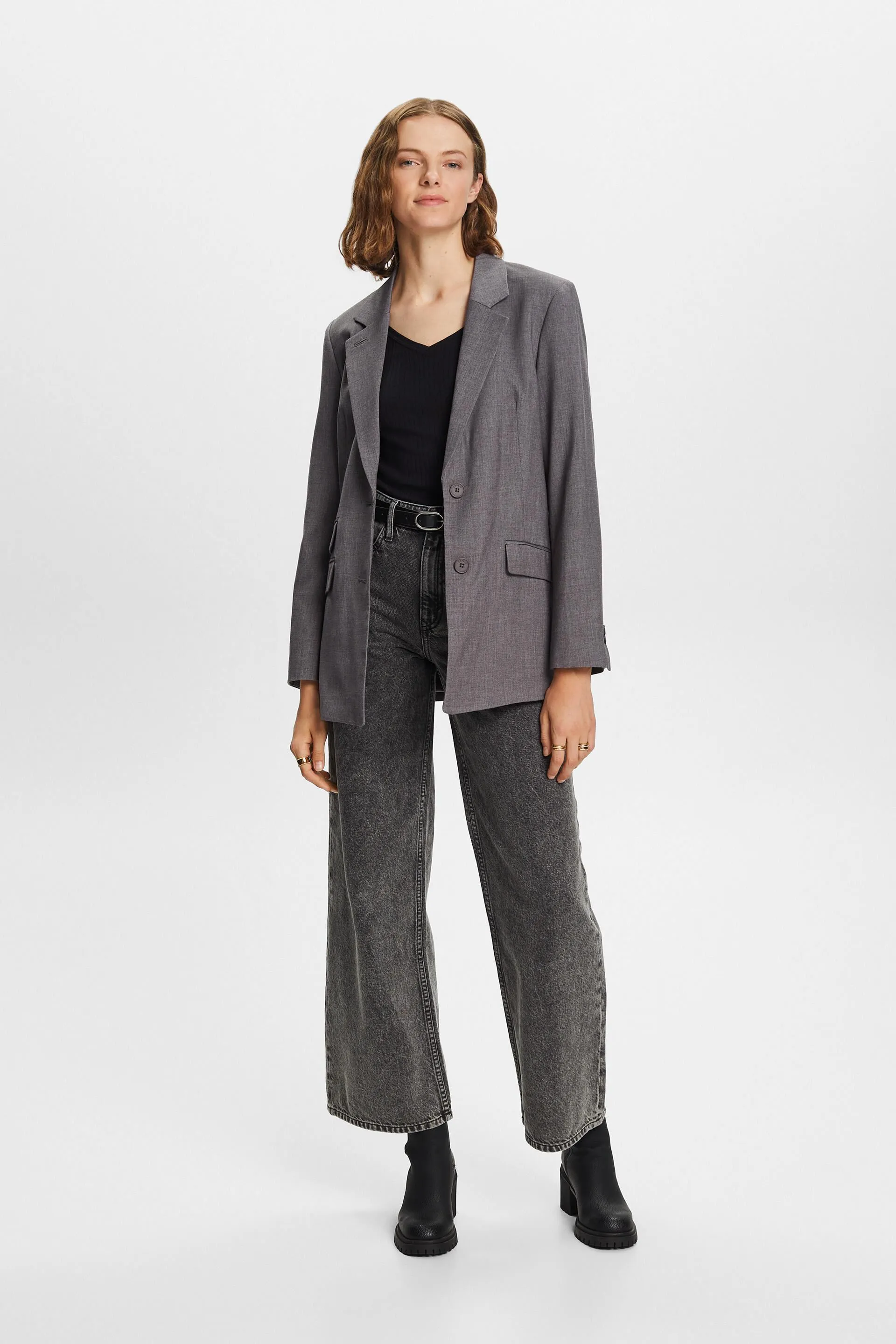 Top a pointelle con scollo a V