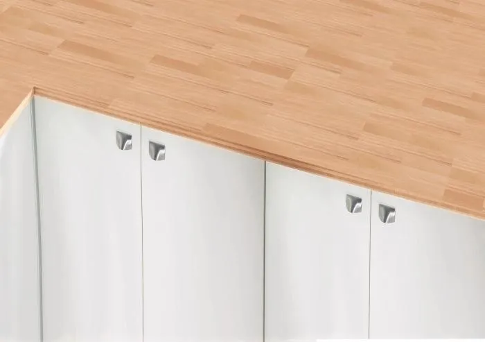 Top cucina legno massello faggio 240x60x2,7 cm