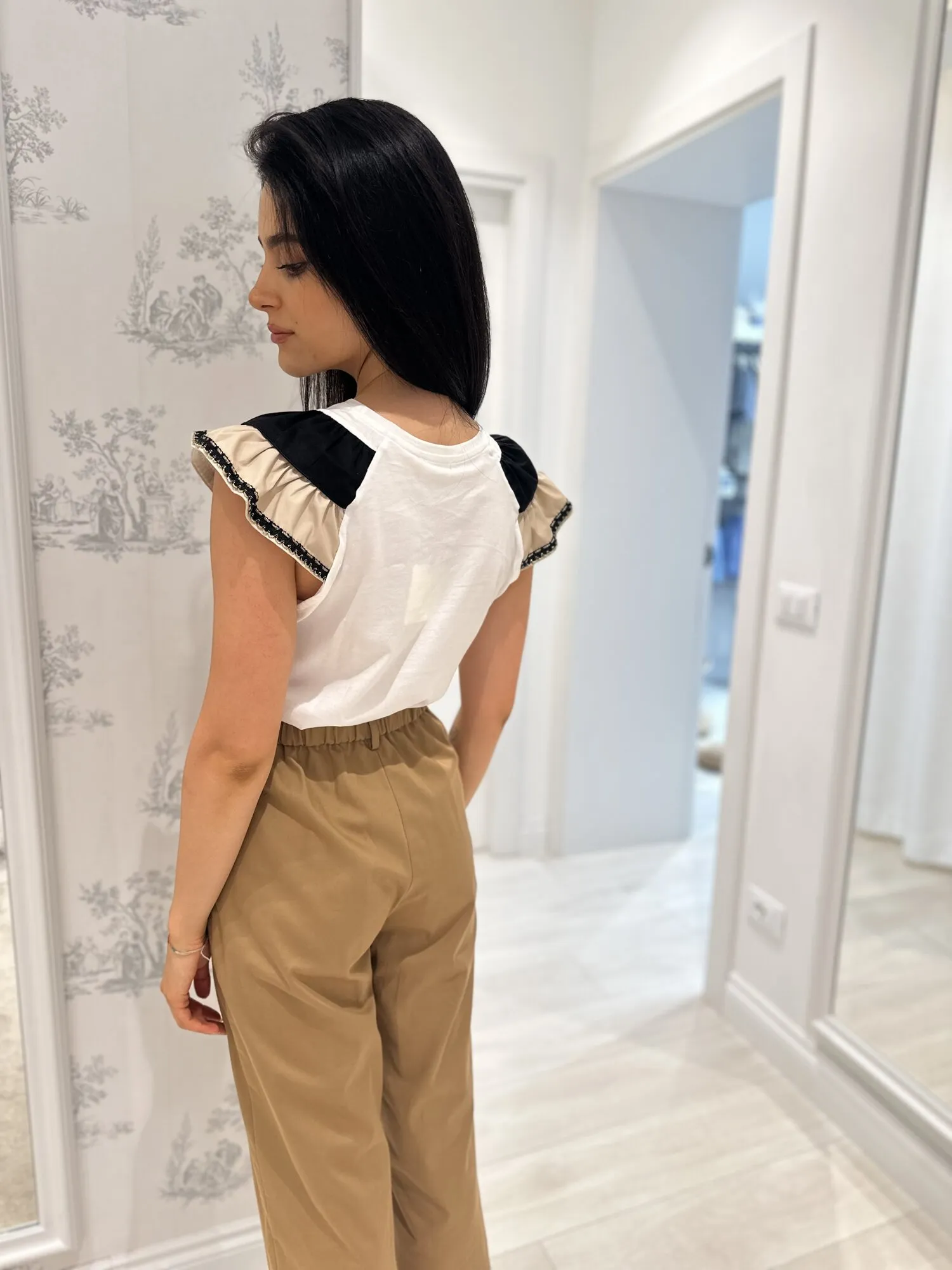 Tshirt dettaglio spalla – Vicolo