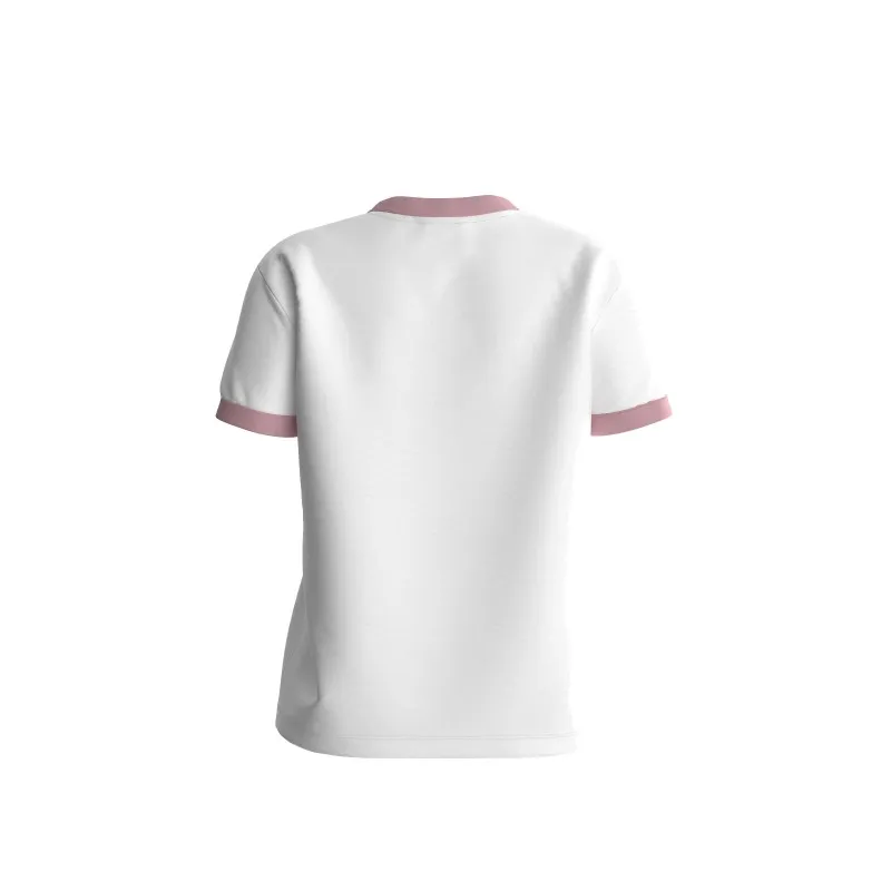 TSHIRT GUESS CUORE B/ROSA
