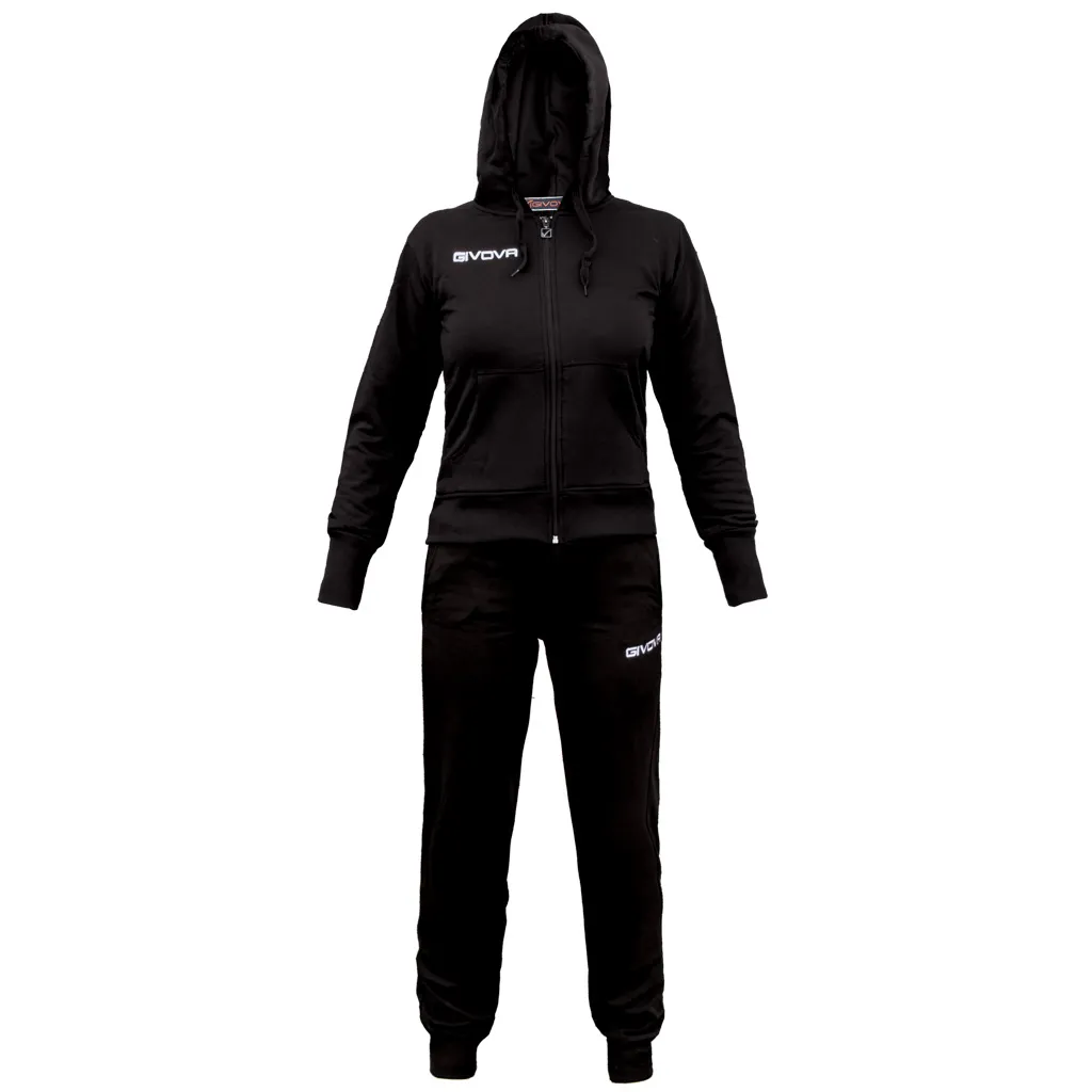 Tuta Givova LADY (Donna&Bambina) Cotone polarfleece con cappuccio