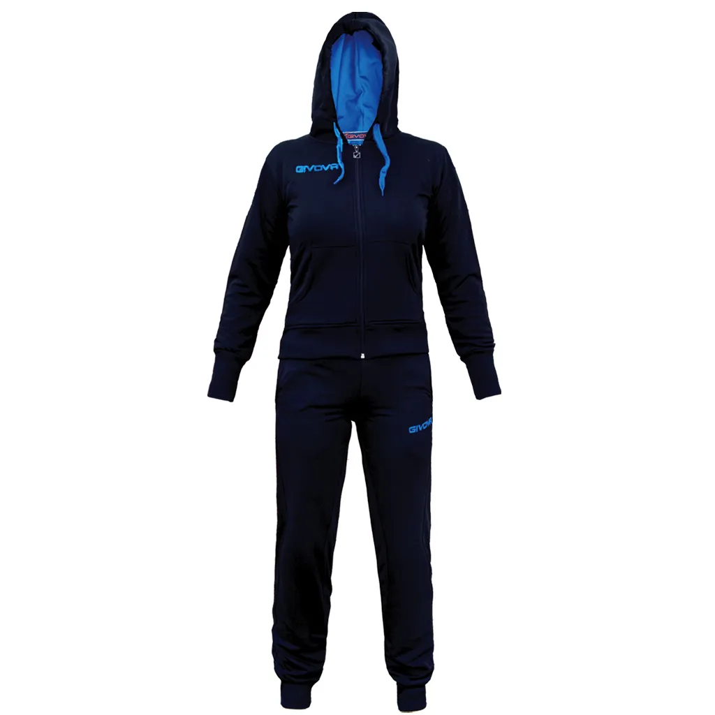 Tuta Givova LADY (Donna&Bambina) Cotone polarfleece con cappuccio