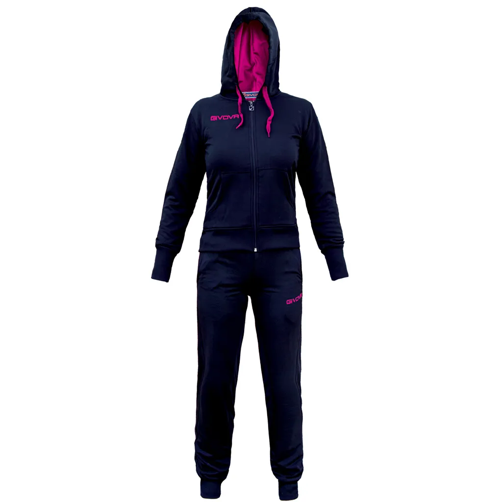 Tuta Givova LADY (Donna&Bambina) Cotone polarfleece con cappuccio