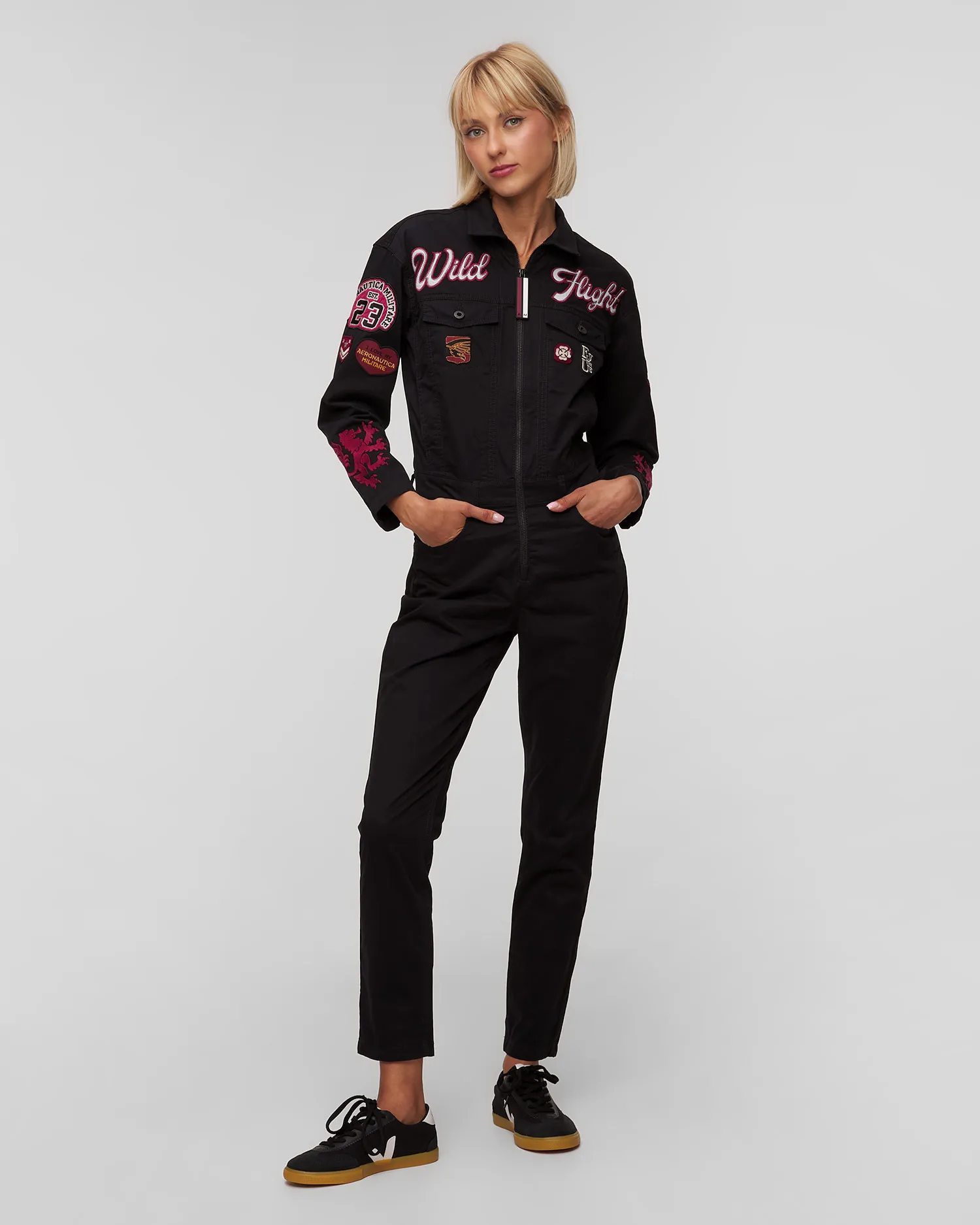 Tuta nera da donna Aeronautica Militare 242TU136DCT3406-101