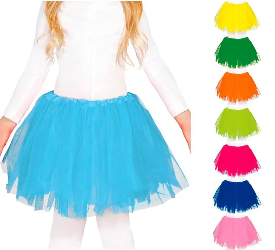 Tutu 30 cm in vari colori per bambina