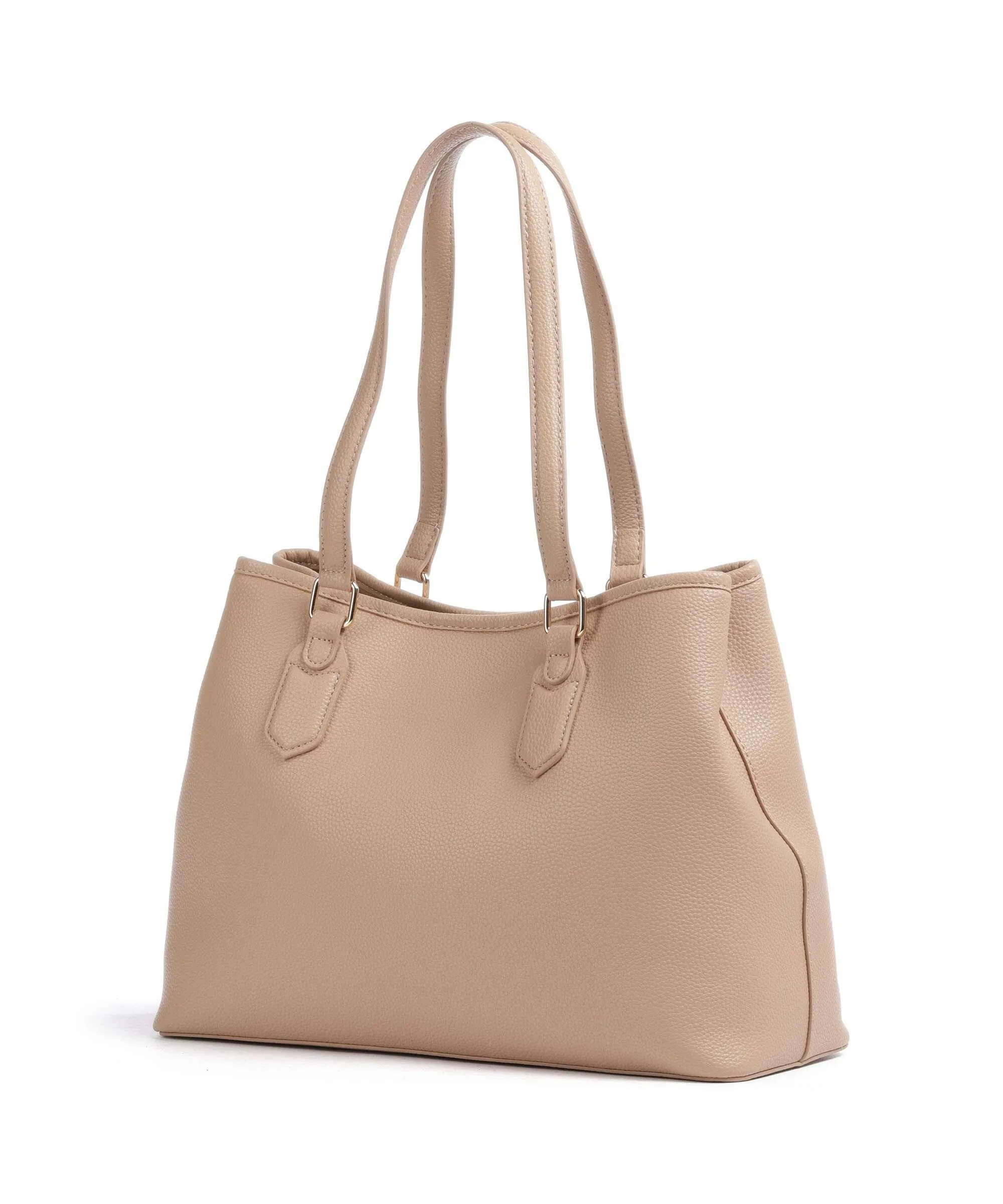  Valentino Bags Brixton Borsa shopper pelle sintetica beige  