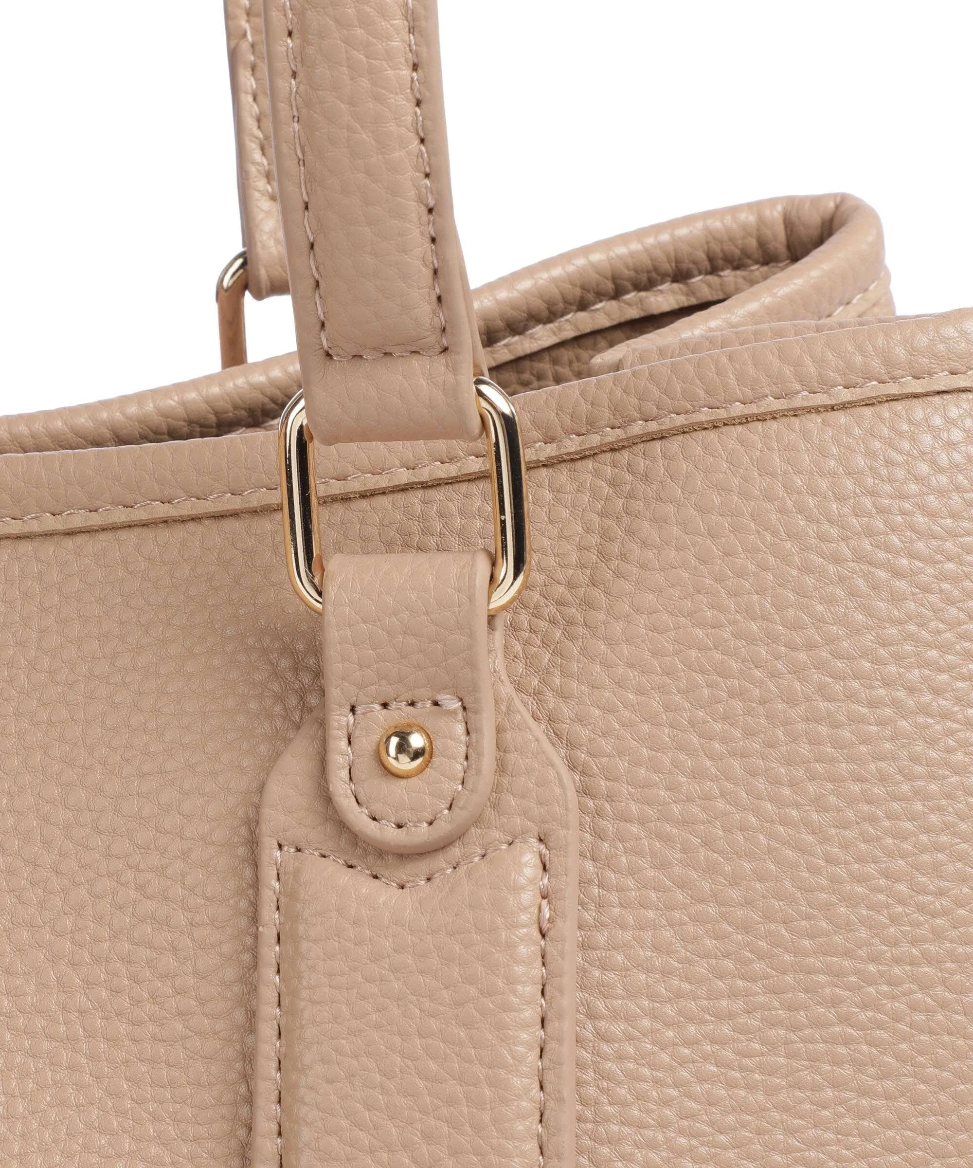  Valentino Bags Brixton Borsa shopper pelle sintetica beige  