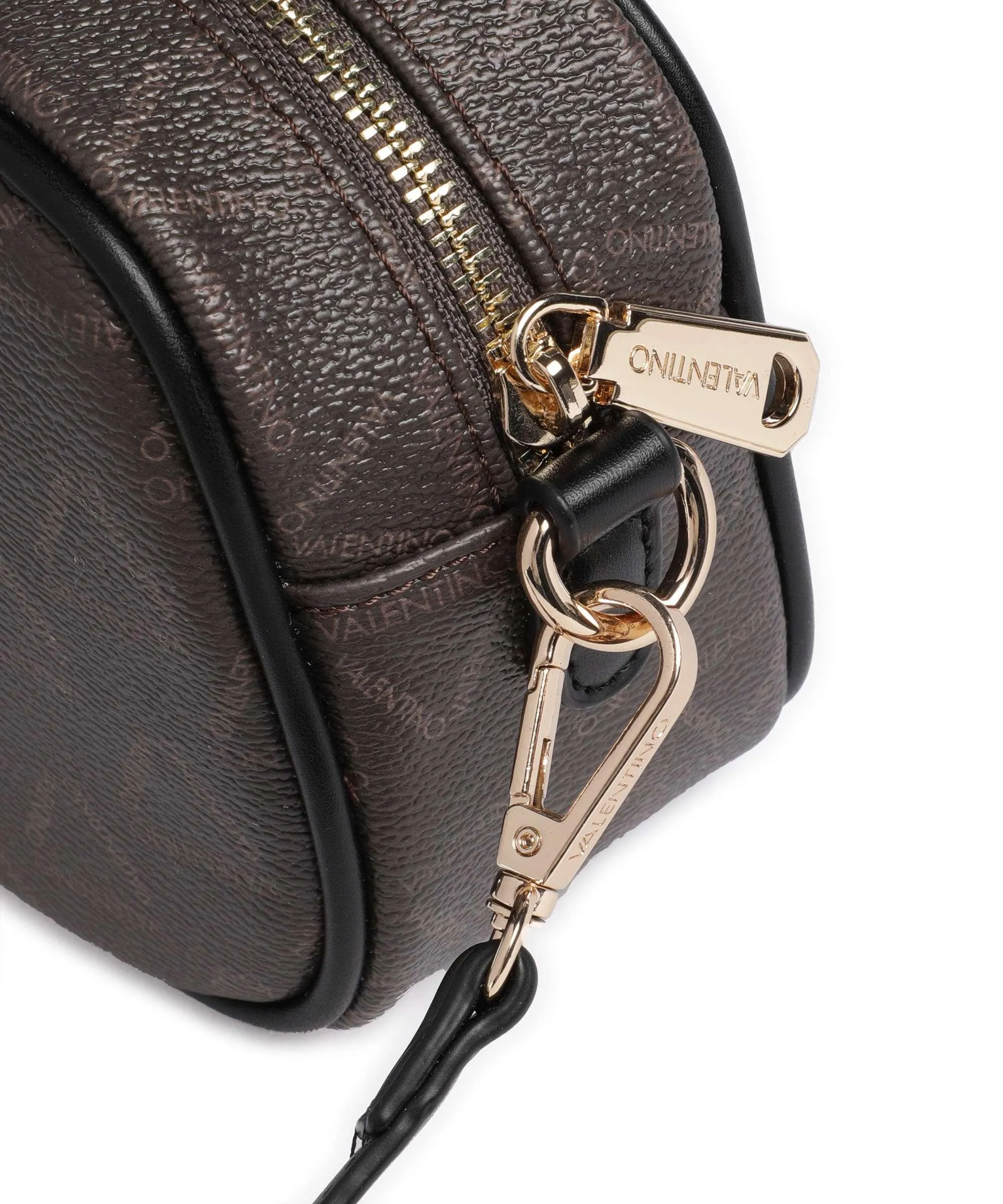  Valentino Bags Lady Re Borsa a tracolla poliuretano marrone scuro  