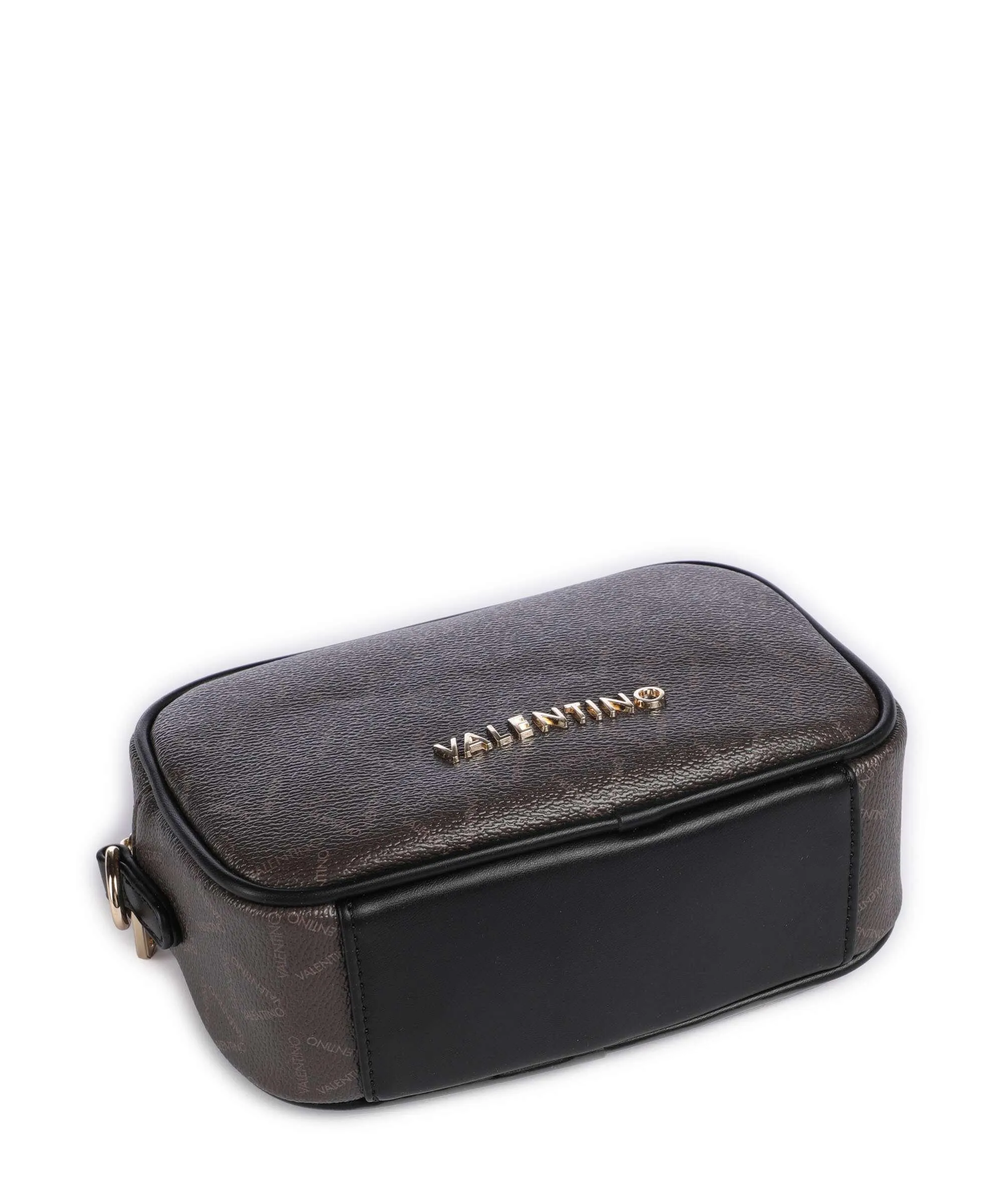  Valentino Bags Lady Re Borsa a tracolla poliuretano marrone scuro  