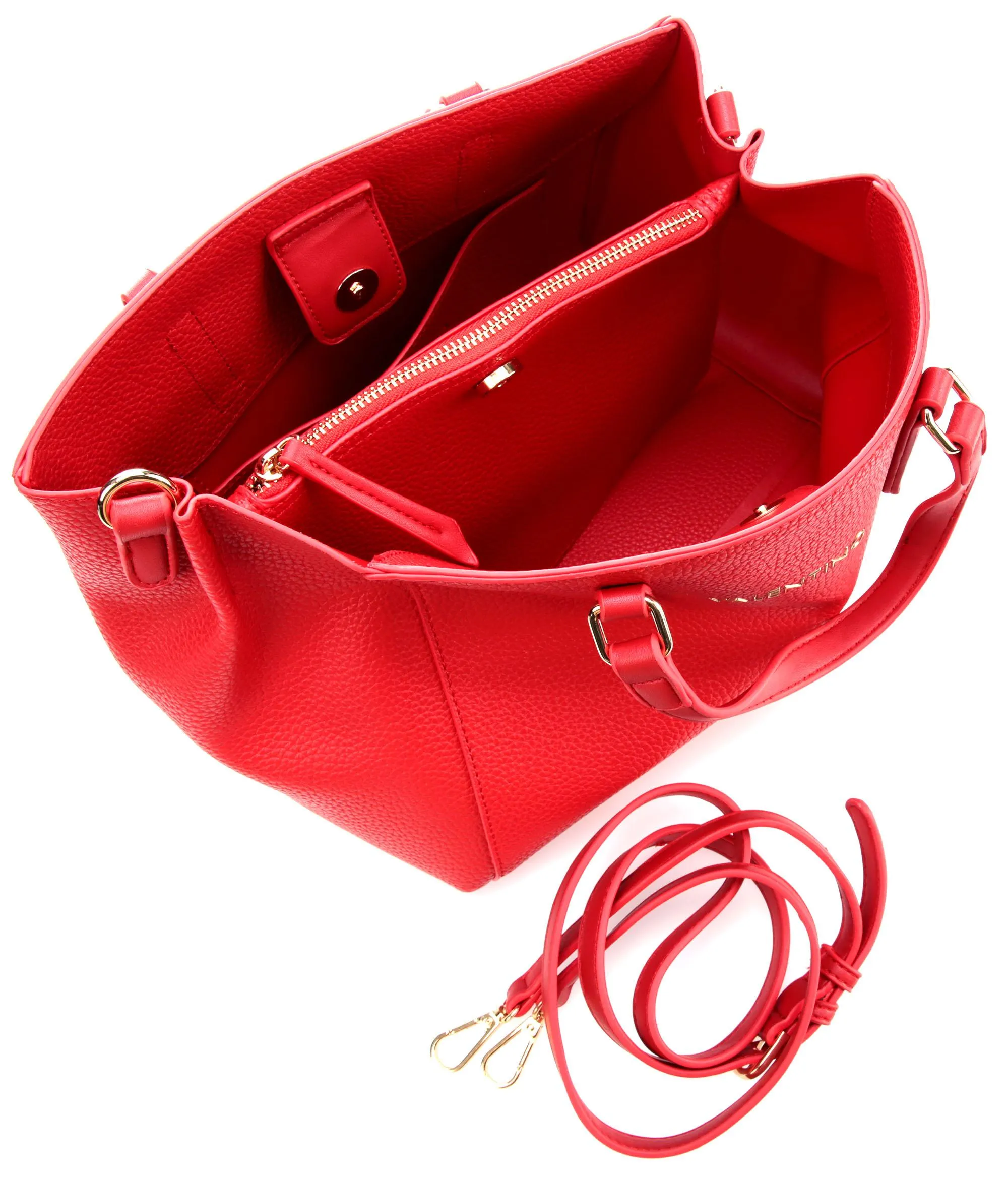  Valentino Bags Superman Borsa a mano pelle sintetica rosso  