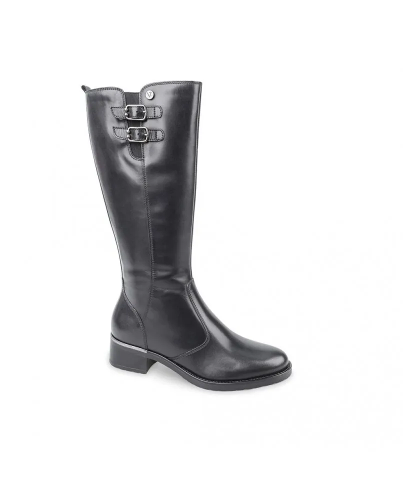 VALLEVERDE 46020 Ankle boot stivale nero pelle