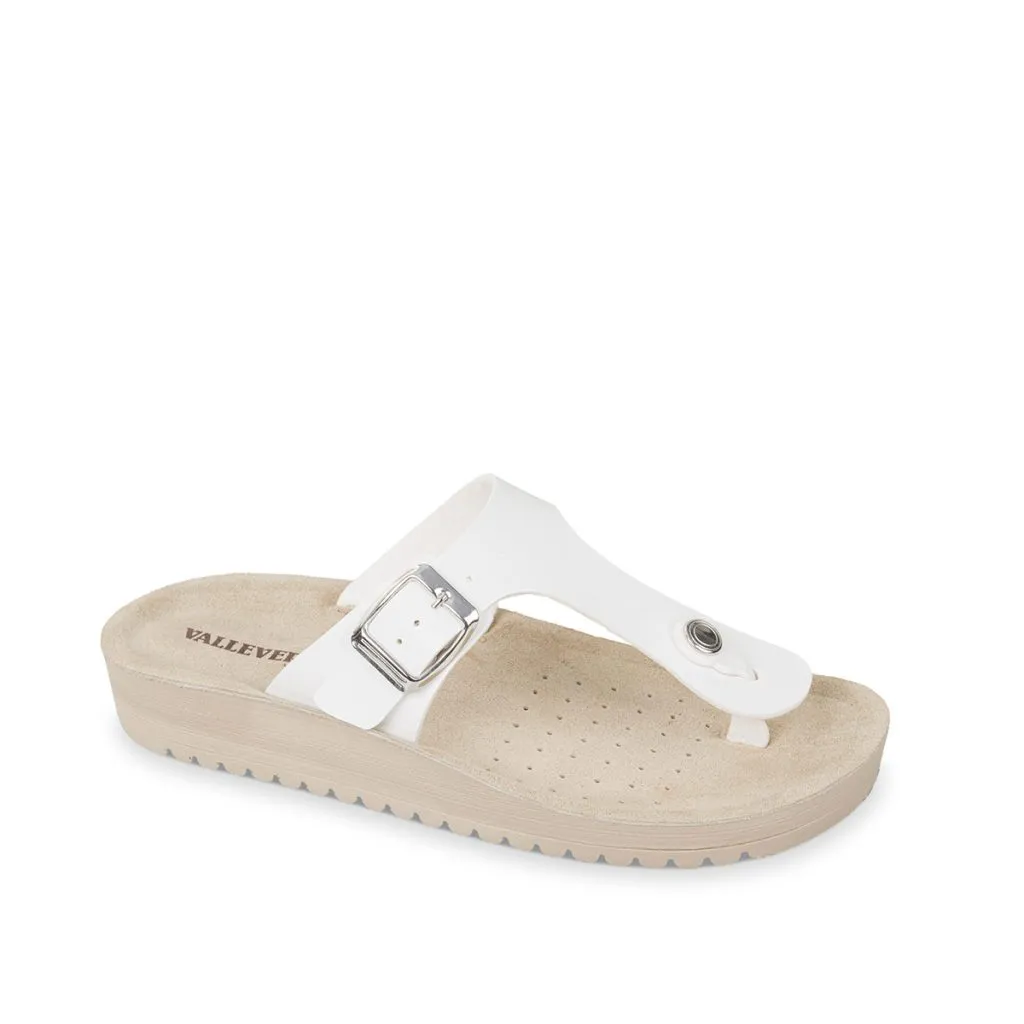 Valleverde  ---------    ------------ V3730-Bianco infradito bianco donna PE24