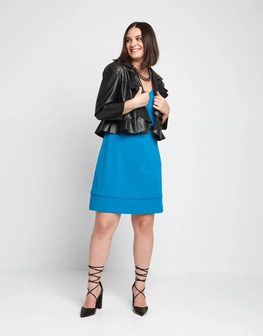 Vestito a bambolina con scollo a cuore