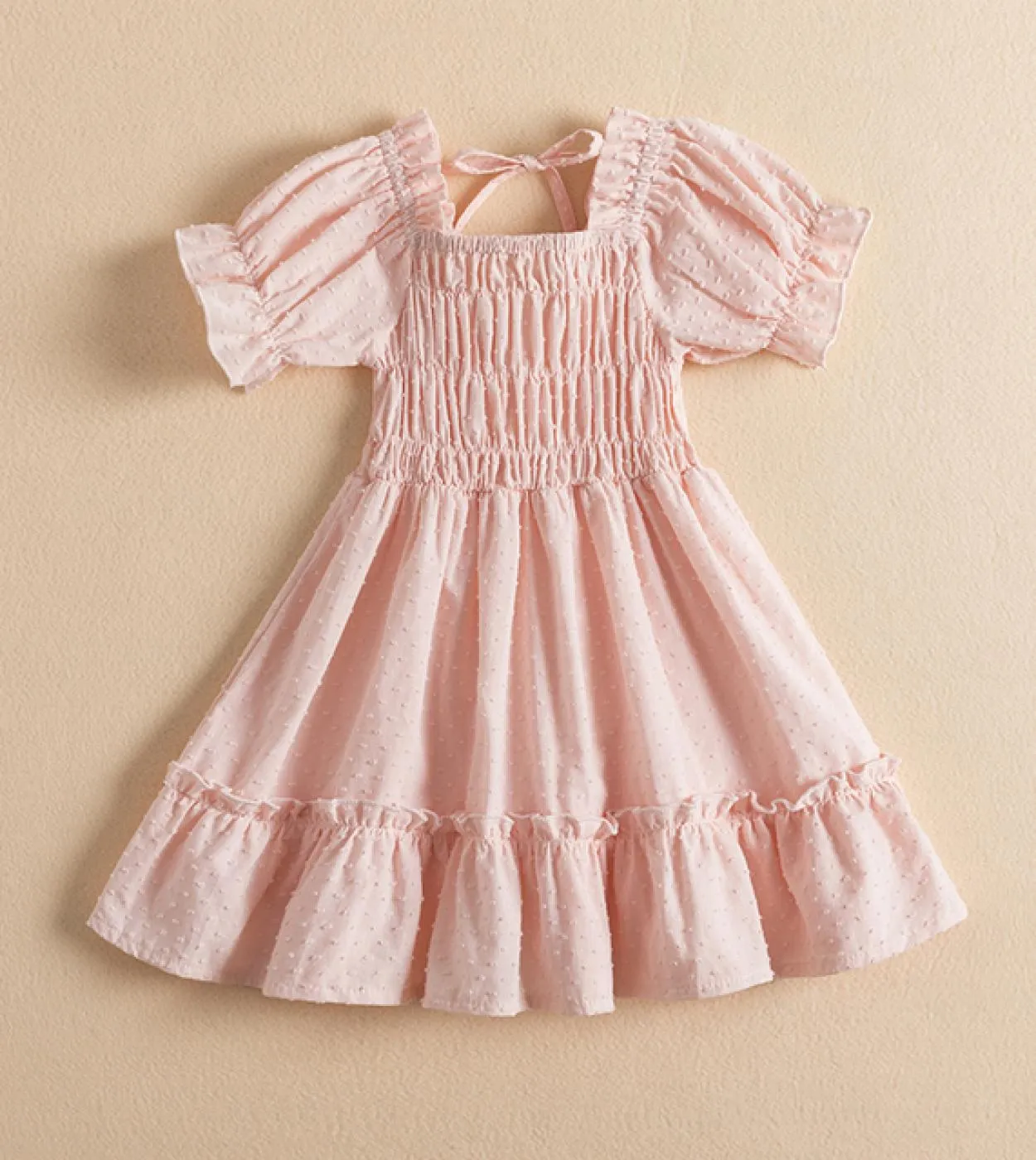 Vestito casual da bambina con smock Abiti da festa per principessa a maniche corte floreali estivi per bambini Bambini 3 8 anni
