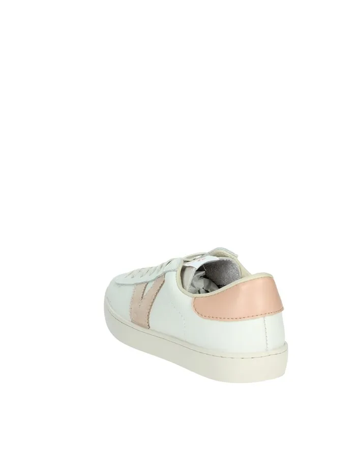 VICTORIA  SNEAKERS BASSA 1126142 BIANCO/ROSA