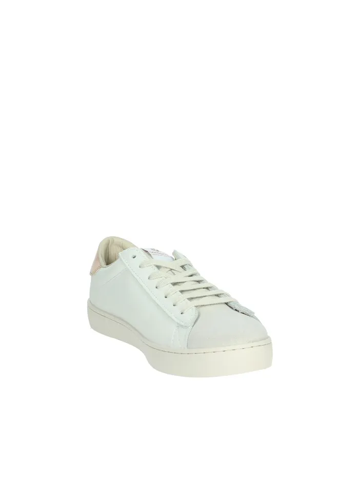 VICTORIA  SNEAKERS BASSA 1126142 BIANCO/ROSA