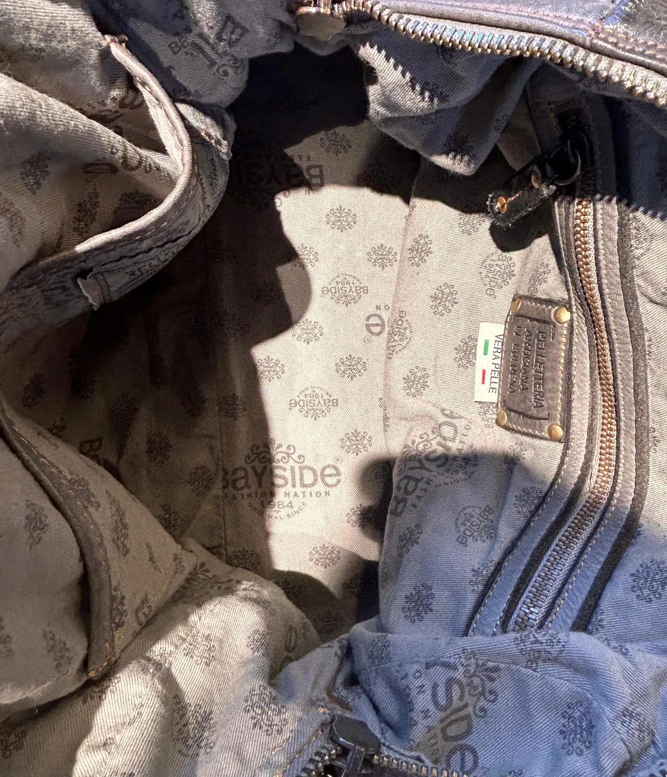 W4-204 Borsa Borchie Grey  