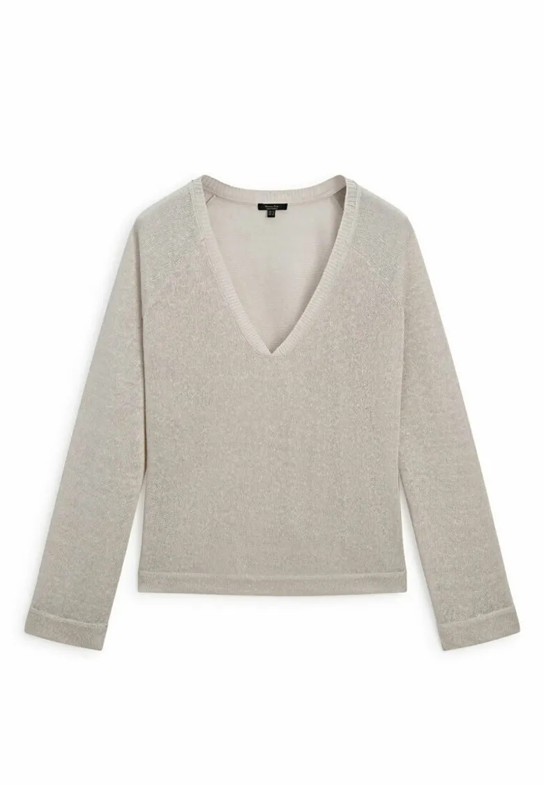 WITH V-NECK - Maglietta a manica lunga