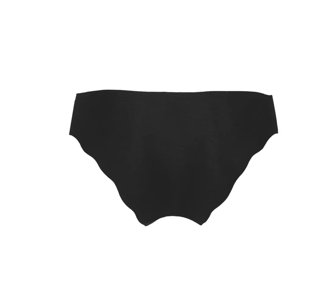 Yamamay  ---------    ------------Mini slip Nero - Butterfly - Pack 2 pz
